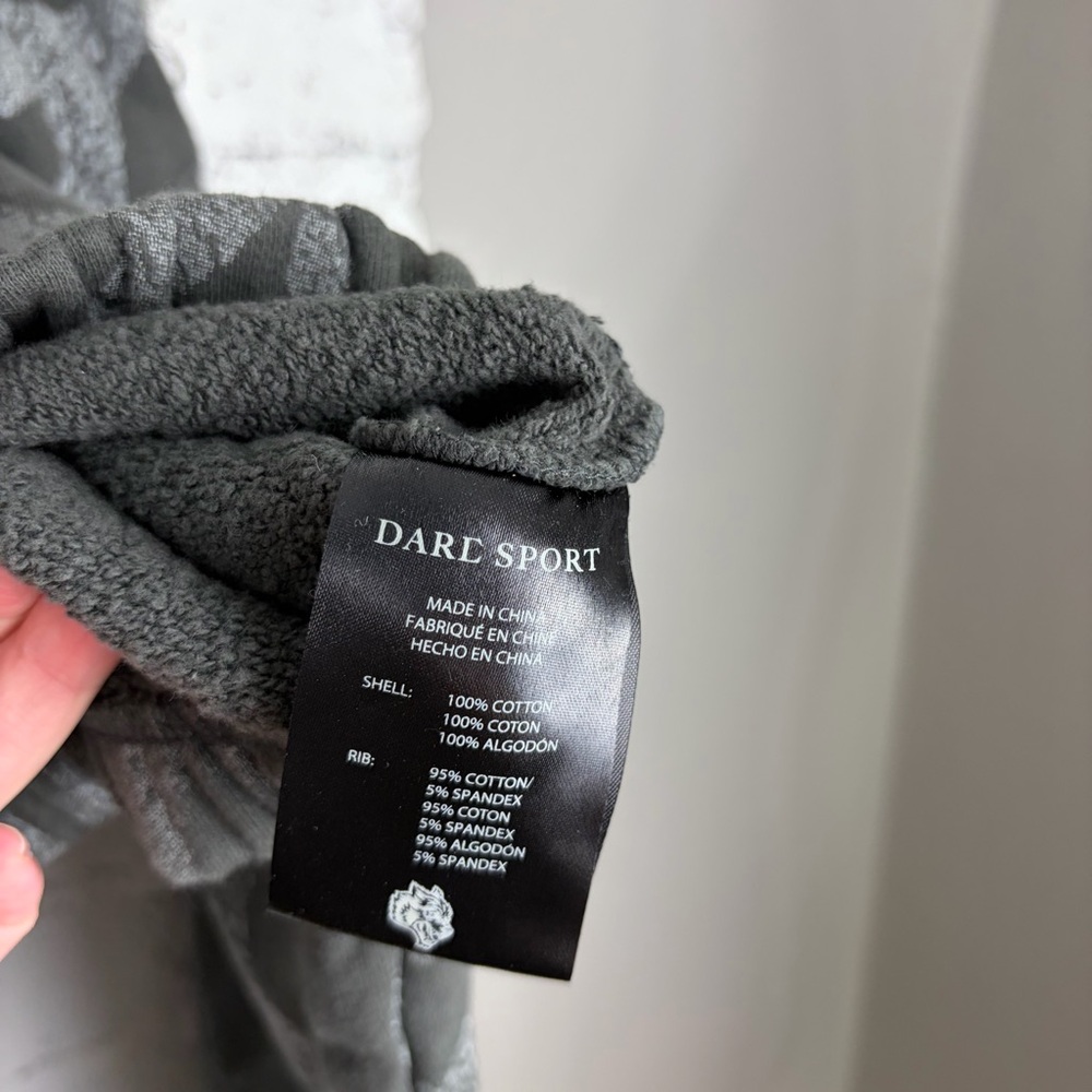 Darc Sport Web Symbiote She Set Grey Cropped Sweatshirt & Sweatpants Small - Picture 5 of 12